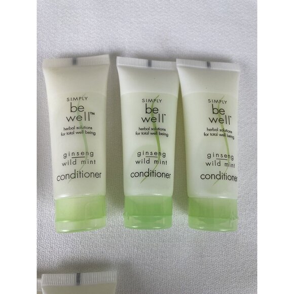 Simple Be Well Ginseng Wild Mint Shampoo Conditioner Lotion Travel 4 Each - Picture 3 of 7